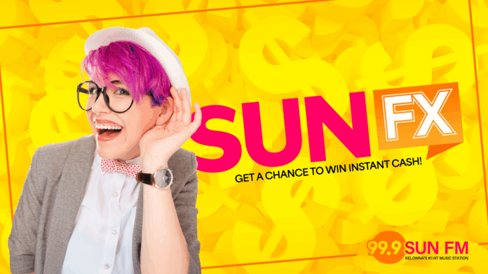 CHSU 99.9 Sun FM - SUN FX Contest banner